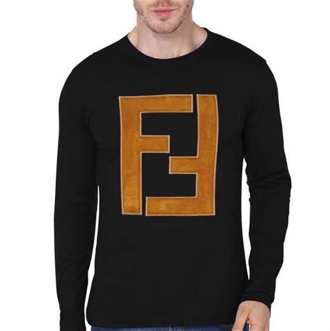 fendi mania collection long sleeve|fendi t shirts.